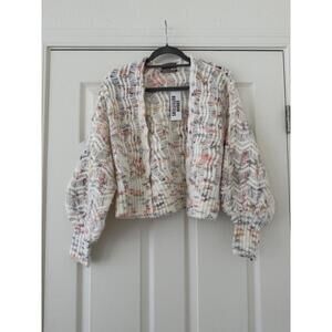 NWT Urban Outfitters Pointelle Cardigan XS